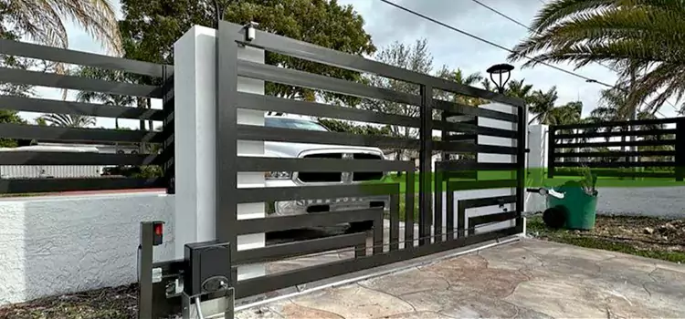 Automatic Driveway Gate Installation Round Lake Beach