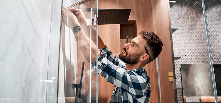 Replace Shower Doors with Frameless Round Lake Beach