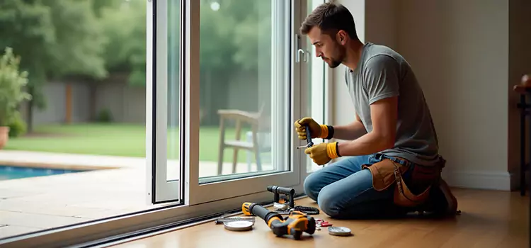 Replacing Older Sliding Glass Door Rollers Round Lake Beach